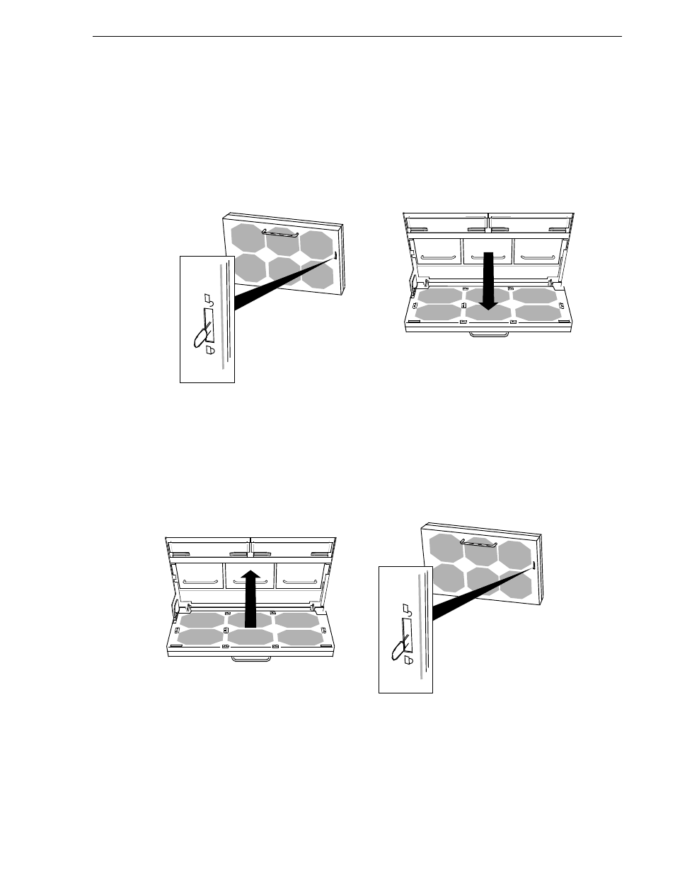 Opening and closing the fan module, Opening and closing the fan module -17 | Grass Valley PRS 250 RAID Storage System User Manual | Page 63 / 88