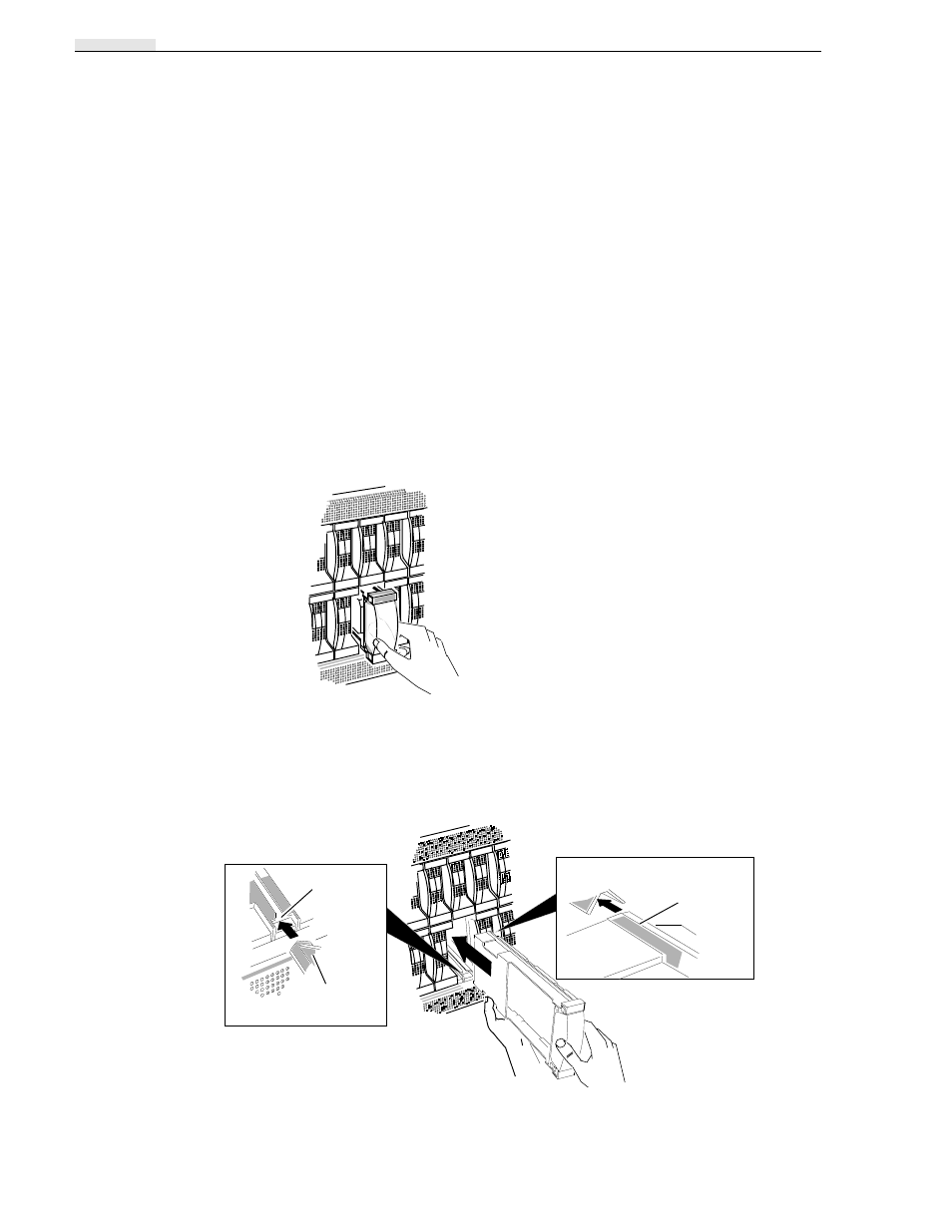 Removing or installing a disk filler module, Removing or installing a disk filler module -22 | Grass Valley PRS 250 RAID Storage System User Manual | Page 68 / 88