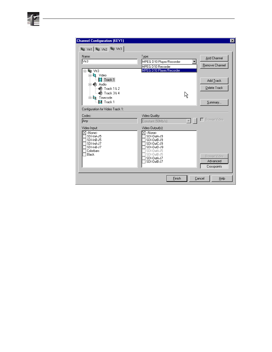 Grass Valley Profile XP Aug 16 2004 User Manual | Page 130 / 352