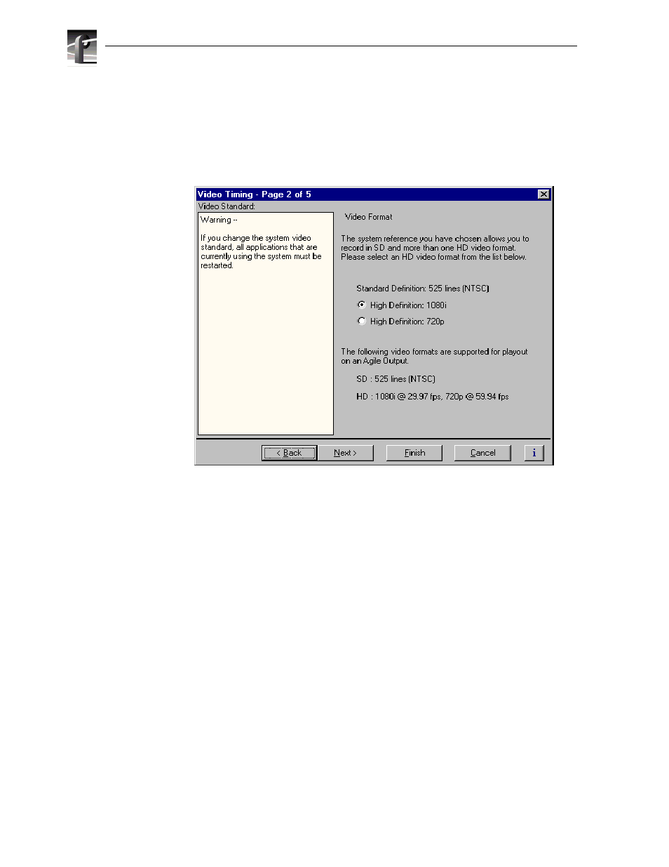 Grass Valley Profile XP Aug 16 2004 User Manual | Page 154 / 352