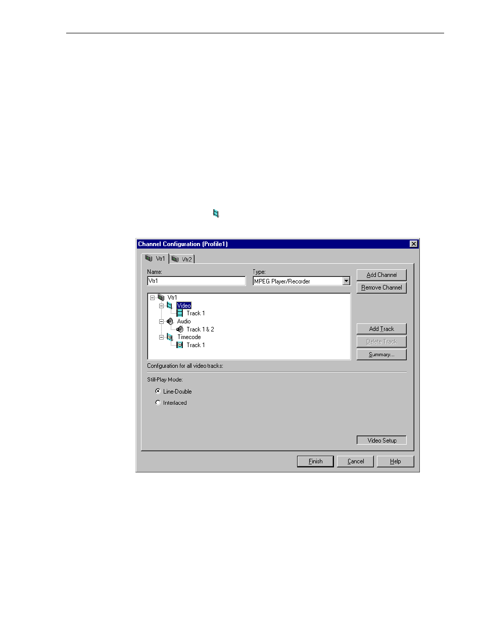 Selecting the video still-play mode | Grass Valley Profile XP Aug 16 2004 User Manual | Page 169 / 352