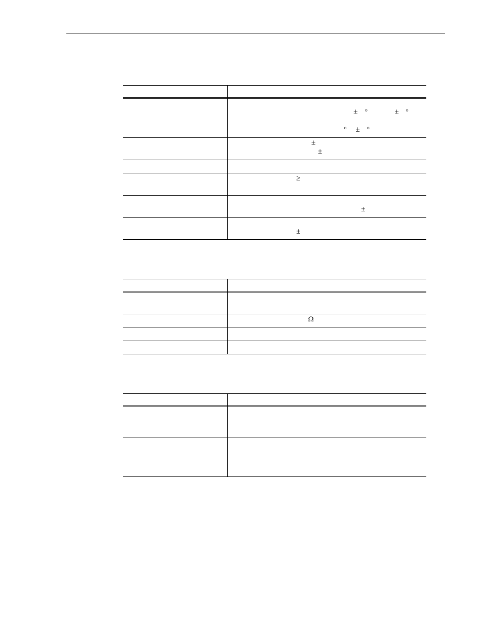 Reference genlock ltc timecode gpi i/o, Electrical specifications | Grass Valley Profile XP Aug 16 2004 User Manual | Page 315 / 352