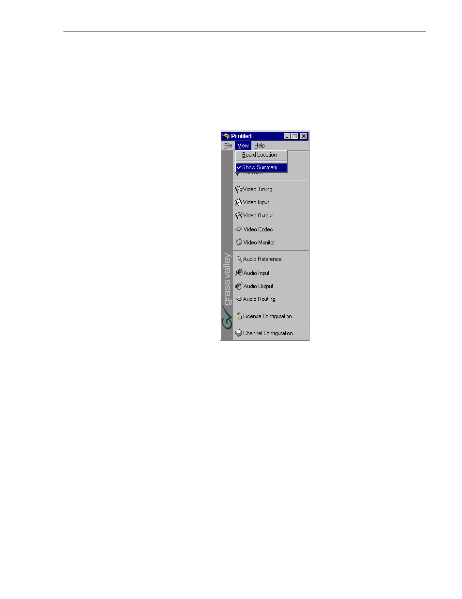 Show or hide summary dialog boxes | Grass Valley Profile XP Aug 16 2004 User Manual | Page 55 / 352
