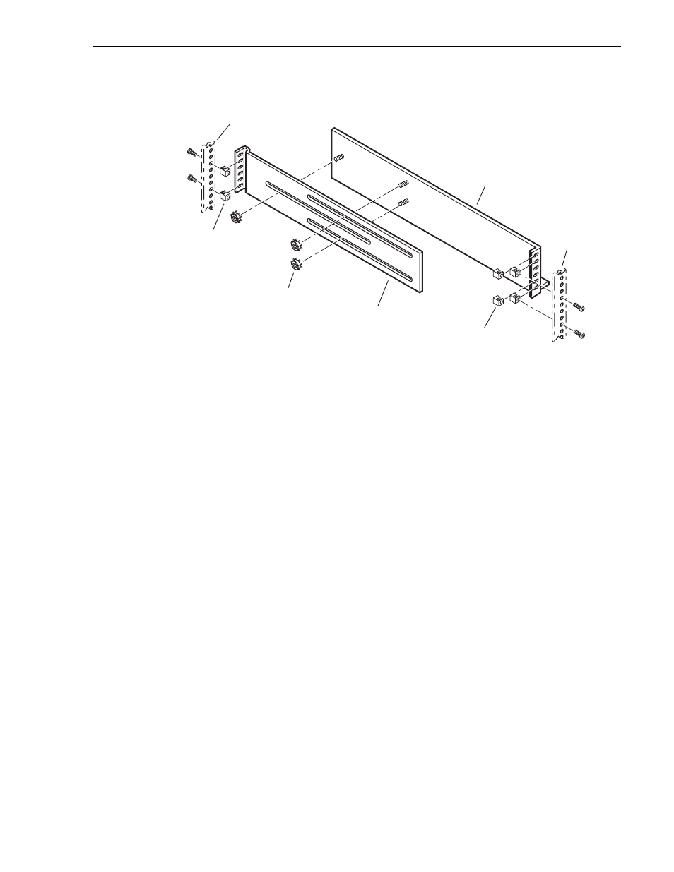 Installing the rack mounts | Grass Valley PFR600/E User Manual | Page 33 / 58