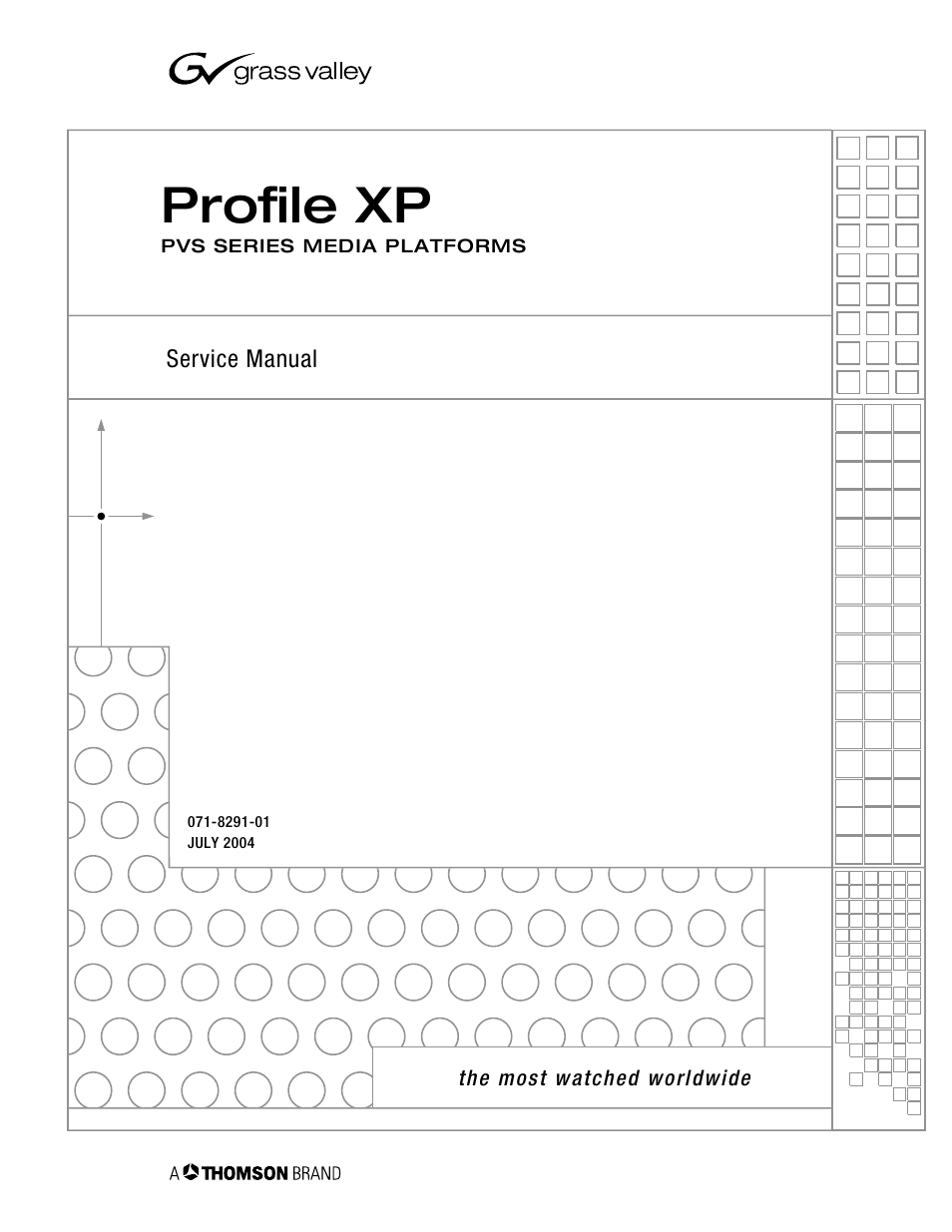 Grass Valley Profile XP Service Manual User Manual | 172 pages