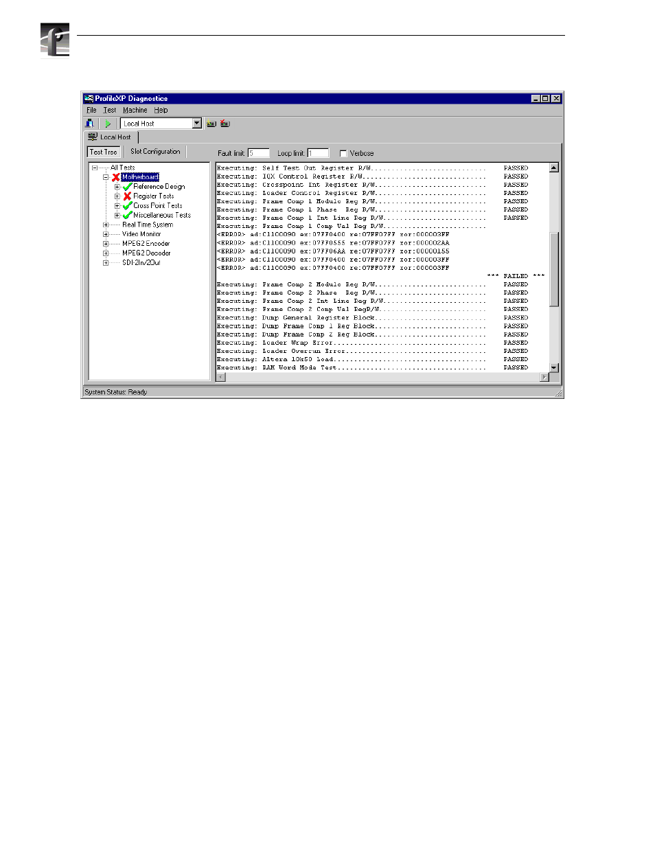 Grass Valley Profile XP Service Manual User Manual | Page 152 / 172