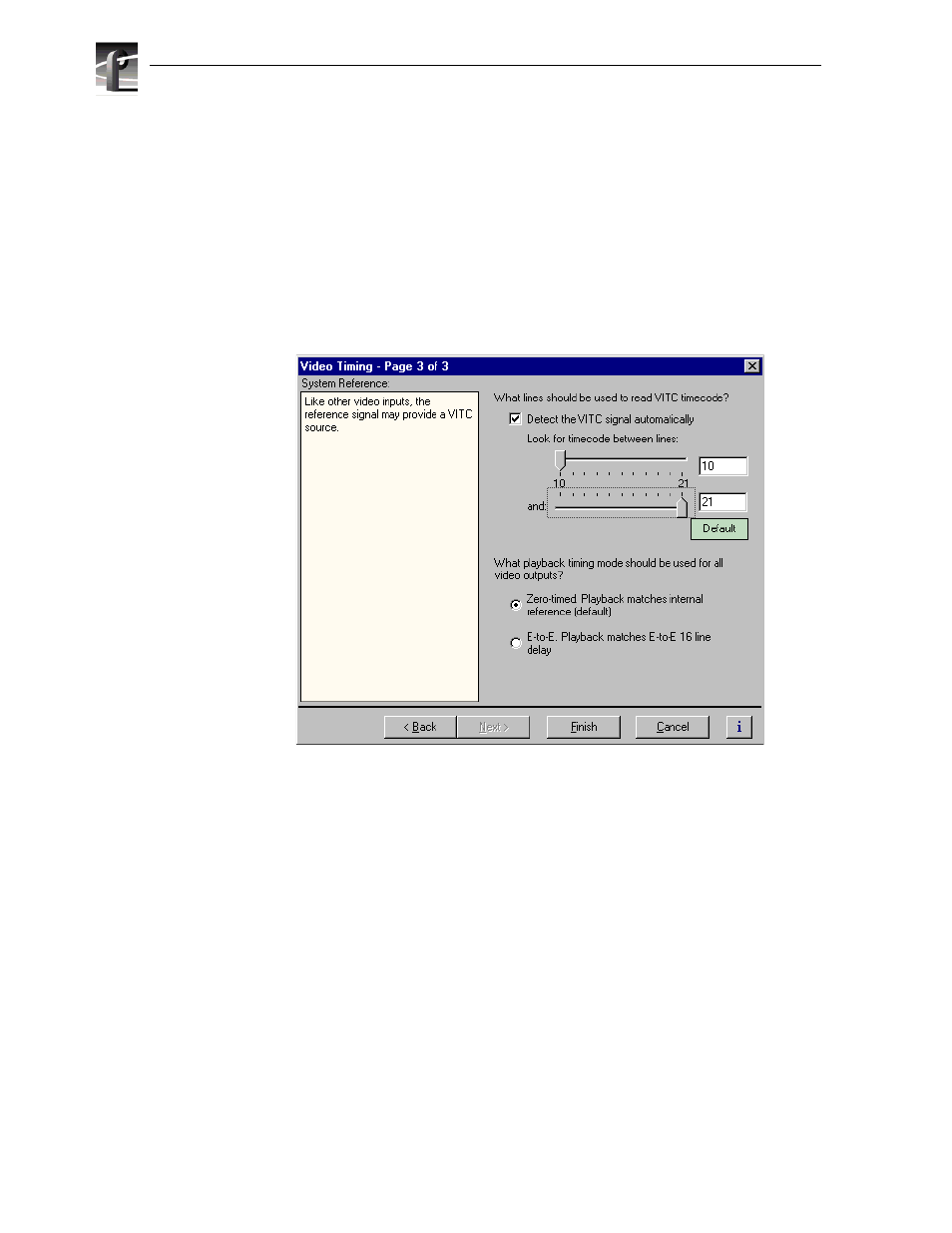 Adjusting playout timing to match zero time | Grass Valley PVS Series System Guide v.4.0 Dec 10 200 User Manual | Page 108 / 288
