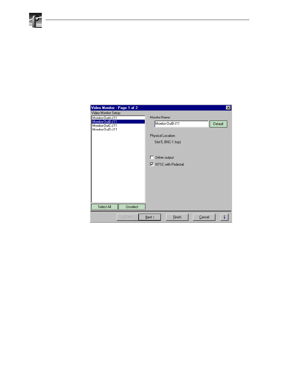 Enabling or disabling ntsc pedestal | Grass Valley PVS Series System Guide v.4.0 Dec 10 200 User Manual | Page 142 / 288
