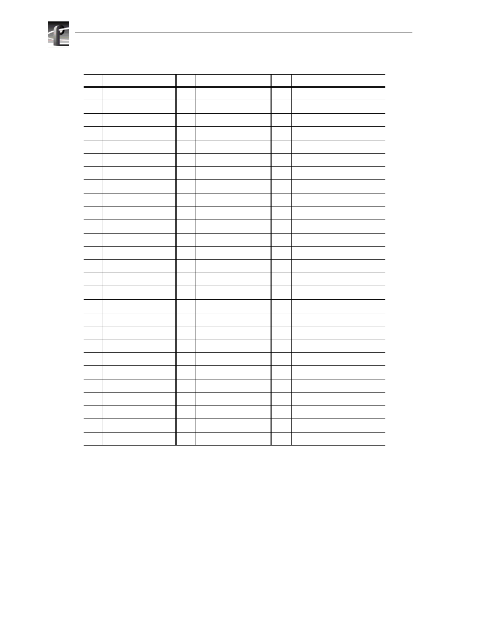 Appendix b connector pin-outs | Grass Valley PVS Series System Guide v.4.0 Dec 10 200 User Manual | Page 270 / 288