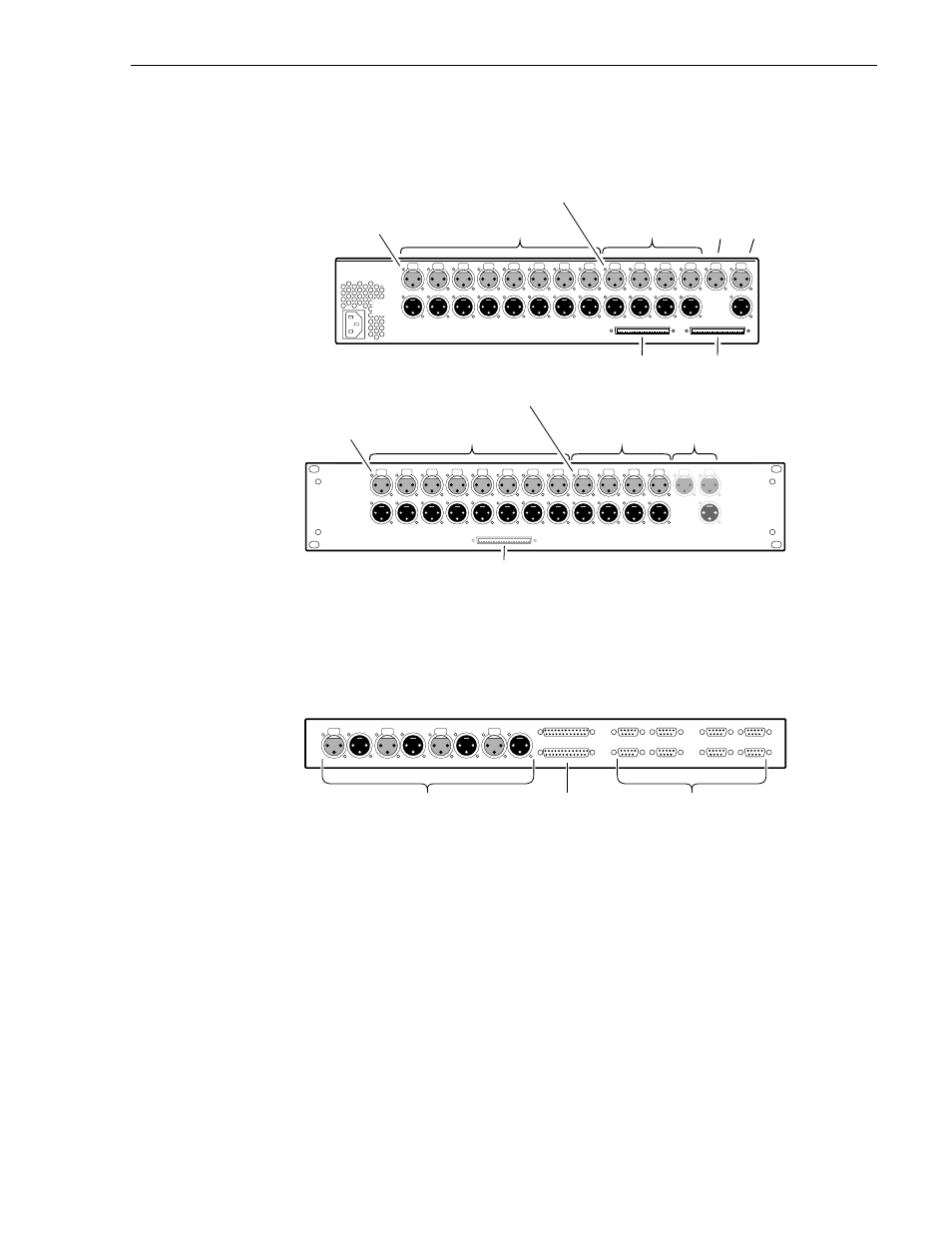 Pac216 profile audio chassis, I/o panel, Pac216 profile audio chassis i/o panel | Pac 216 profile audio chassis, Pac216 pacxlr (rear mounted), I/o panel ltc in/out rs-422 gpi in/out | Grass Valley PVS Series System Guide v.4.0 Dec 10 200 User Manual | Page 279 / 288