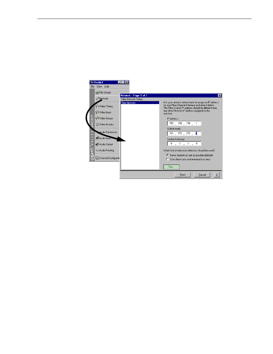 Network | Grass Valley PVS Series System Guide v.4.0 Dec 10 200 User Manual | Page 41 / 288