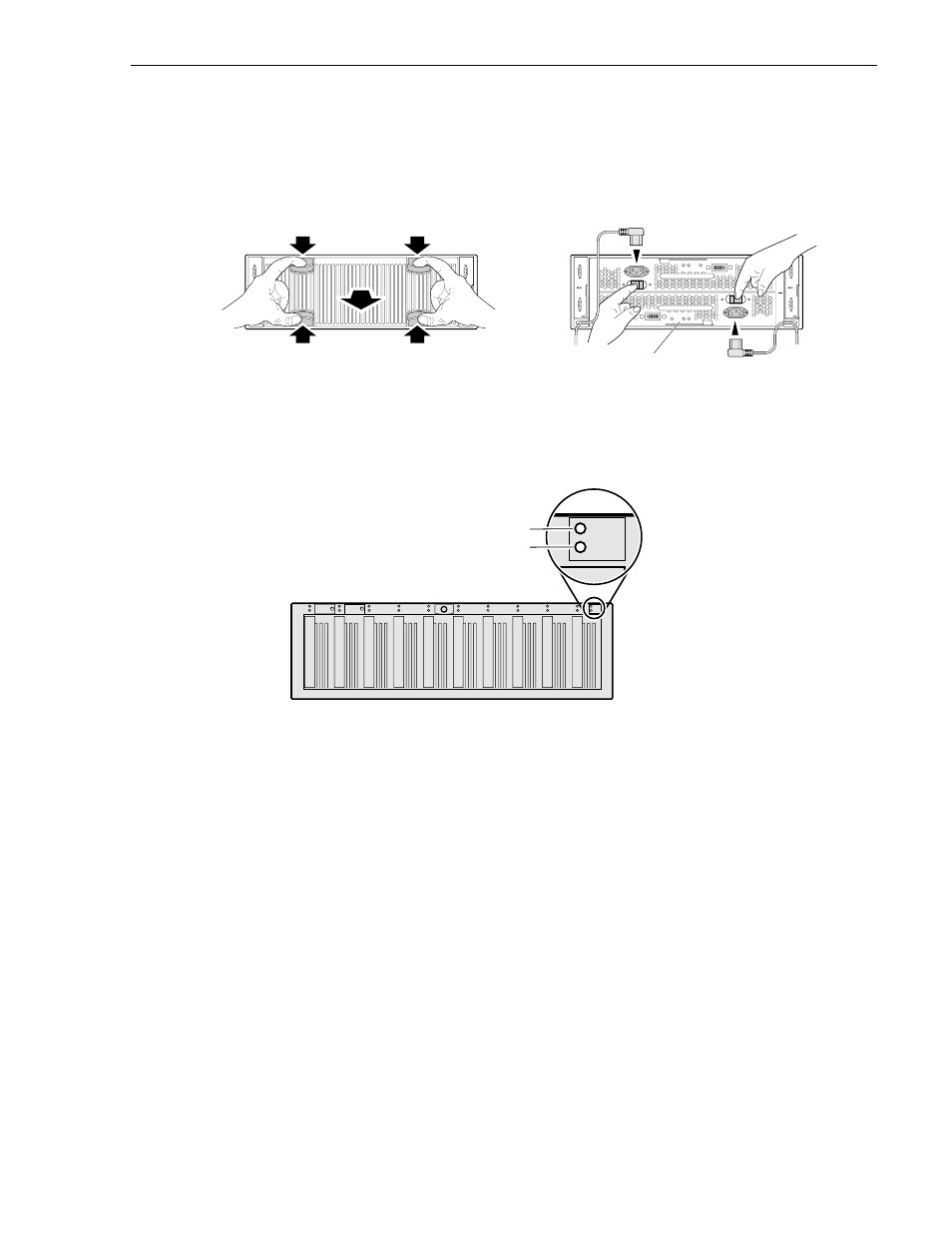 Addressing requirements, Off 0, System check led power led | System check led | Grass Valley PVS Series System Guide v.4.0 Dec 10 200 User Manual | Page 67 / 288