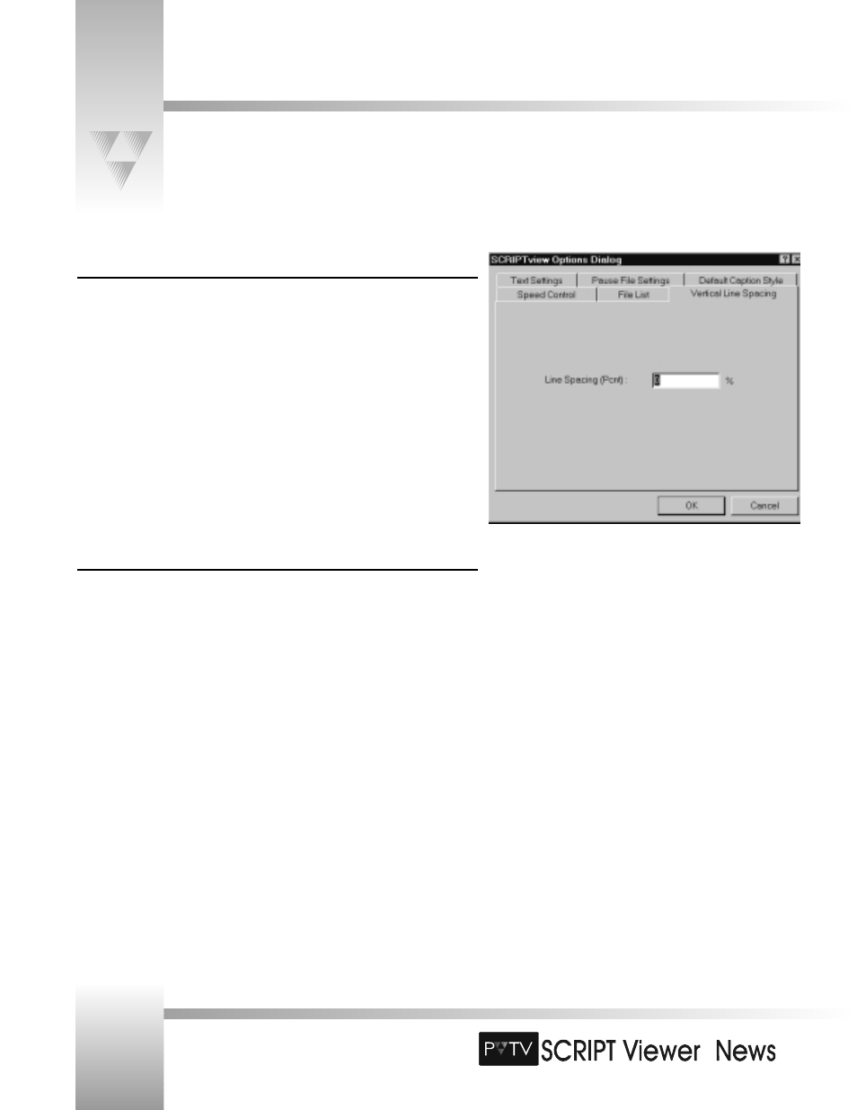 Setting scriptview options | Grass Valley SCRIPT Viewer News Rev.A User Manual | Page 46 / 60
