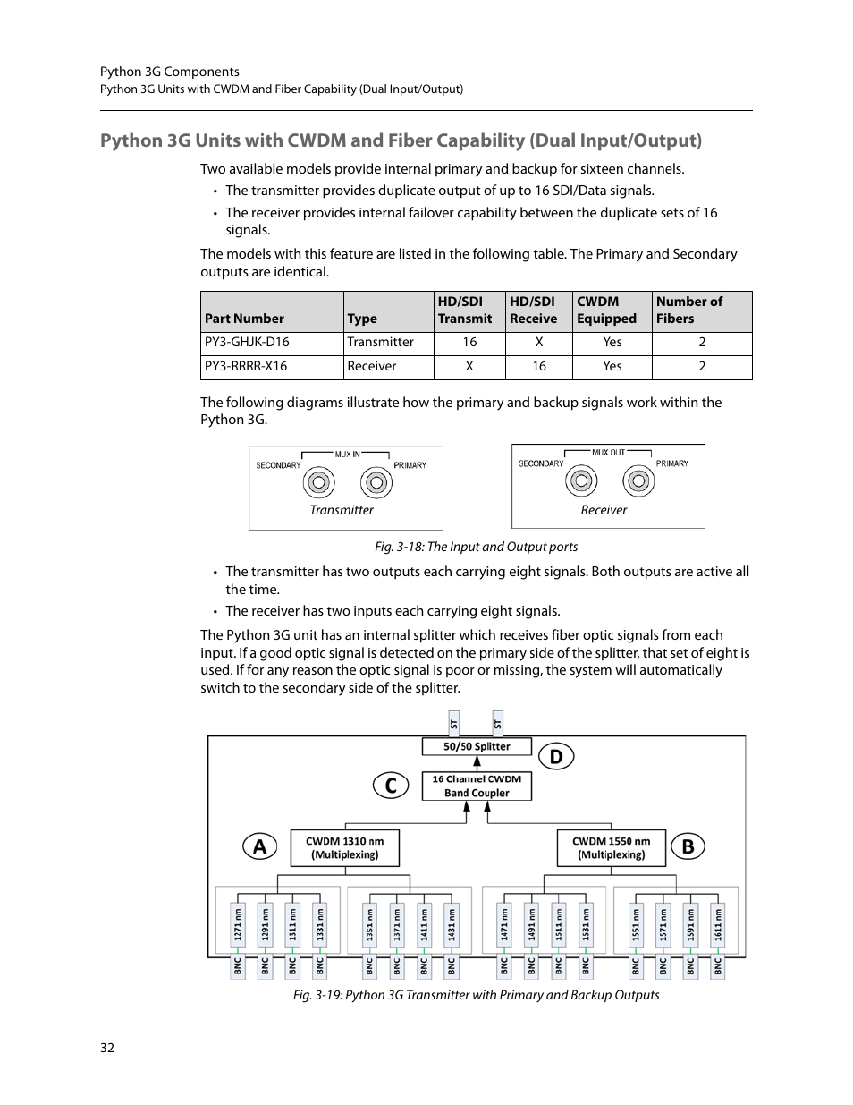 Grass Valley Python 3G User Manual | Page 36 / 53