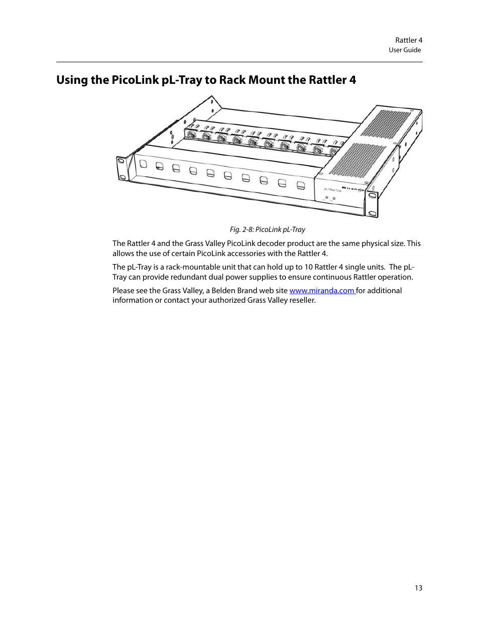 Grass Valley Rattler 4 Feb 24 2015 User Manual | Page 17 / 25