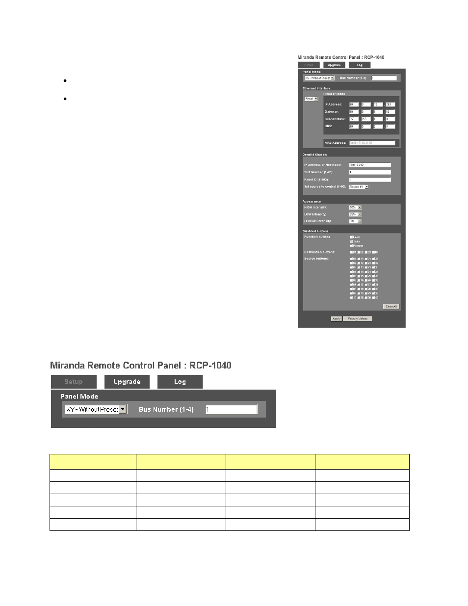 Grass Valley RCP-10x0 User Manual | Page 11 / 33
