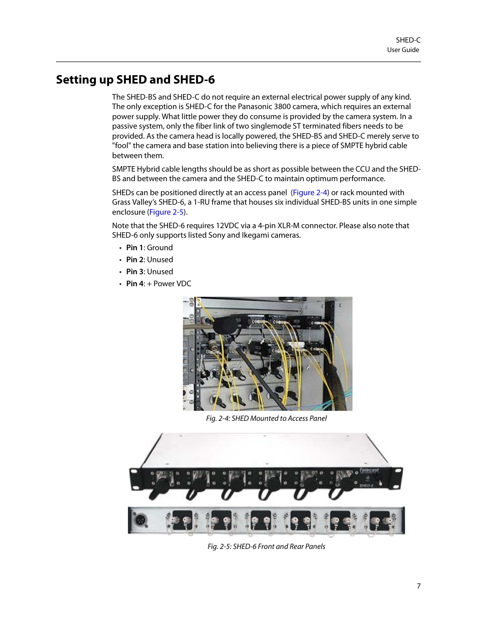 Setting up shed and shed-6 | Grass Valley SHED Jan 16 2015 User Manual | Page 11 / 25