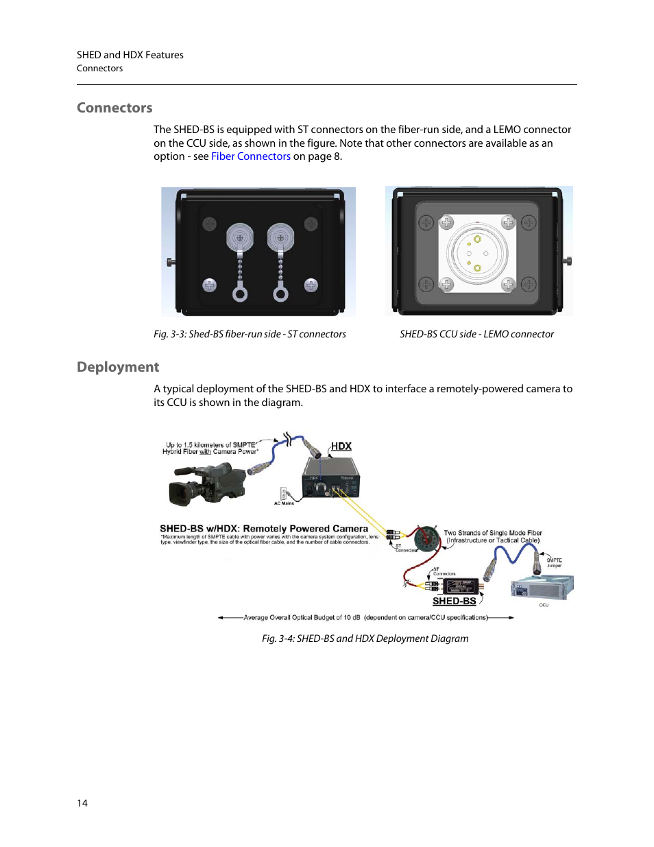 Connectors, Deployment, Connectors deployment | Grass Valley SHED Jan 16 2015 User Manual | Page 18 / 25