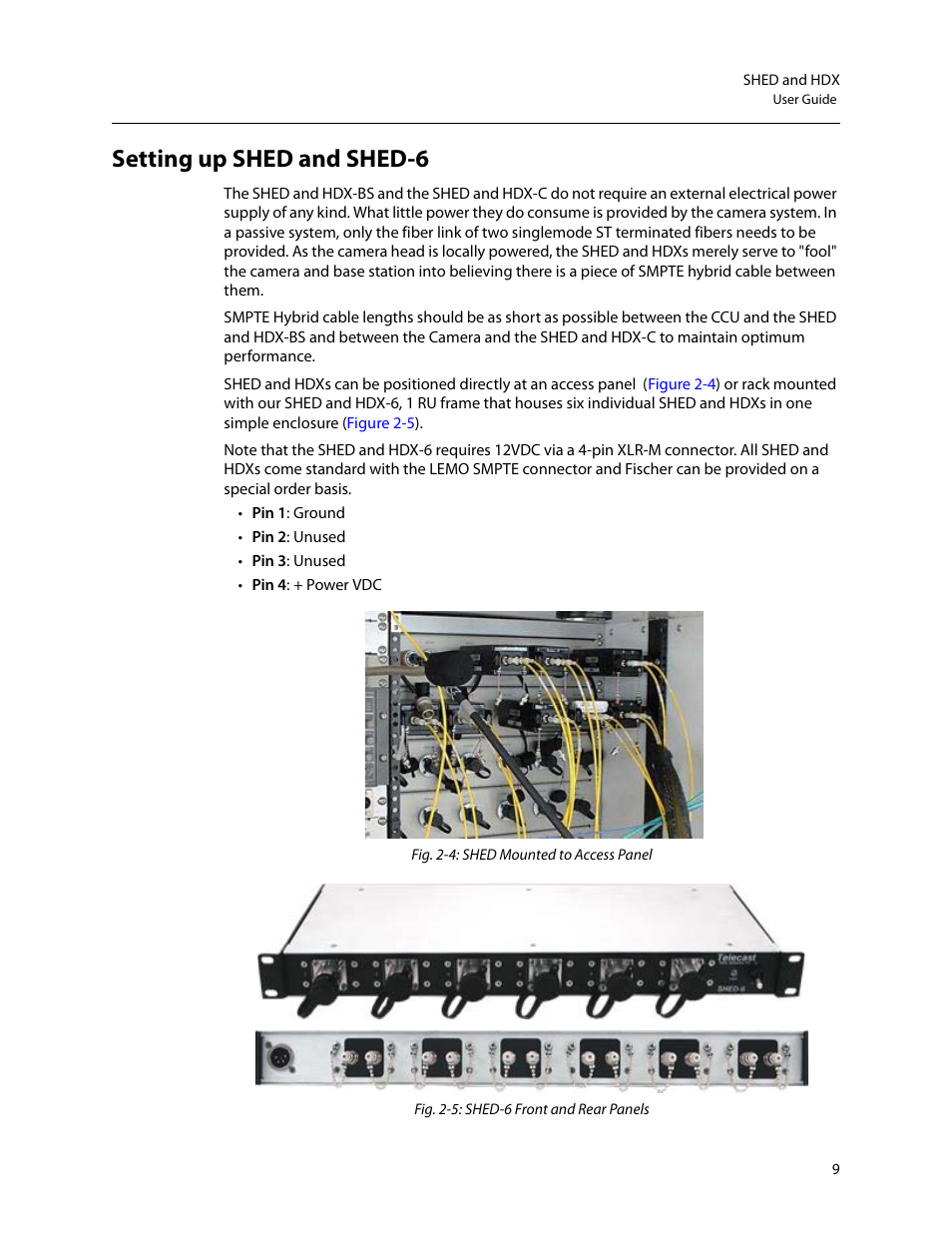 Setting up shed and shed-6 | Grass Valley SHED Jul 25 2014 User Manual | Page 13 / 23