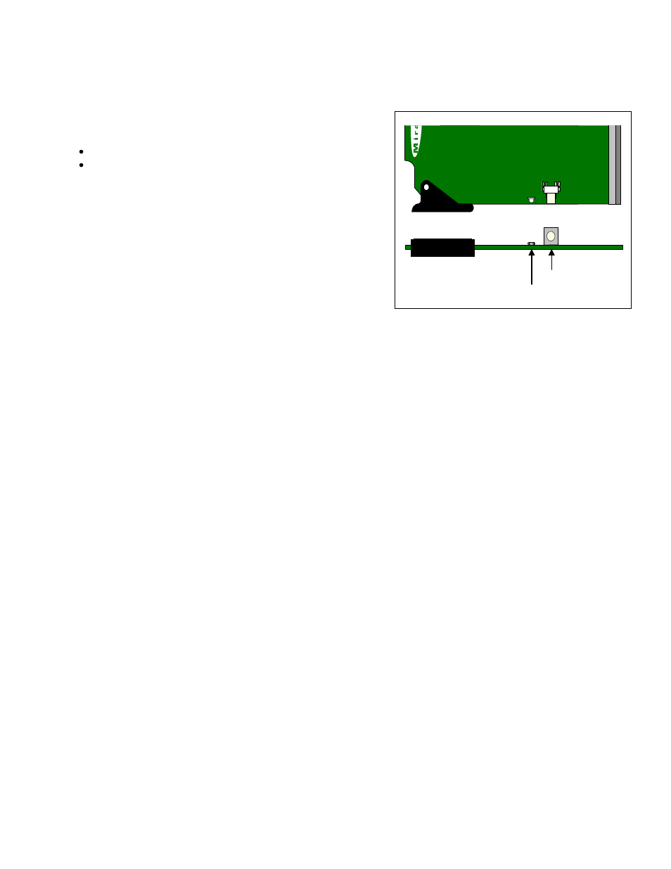 4 front card-edge interface, Front card-edge interface | Grass Valley SME-1901 v.1.20 User Manual | Page 7 / 37