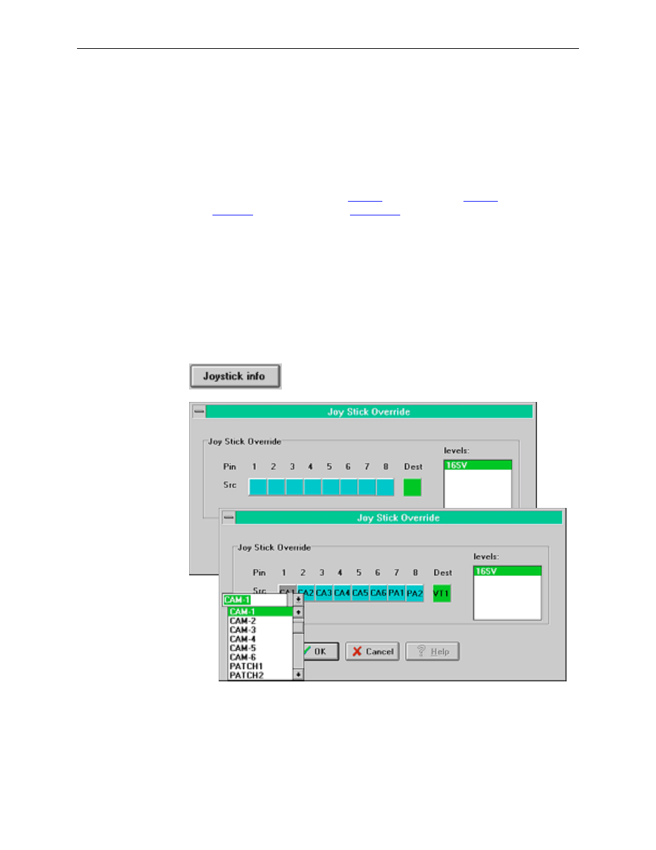Joystick | Grass Valley SMS-6000 Series User Manual | Page 85 / 126