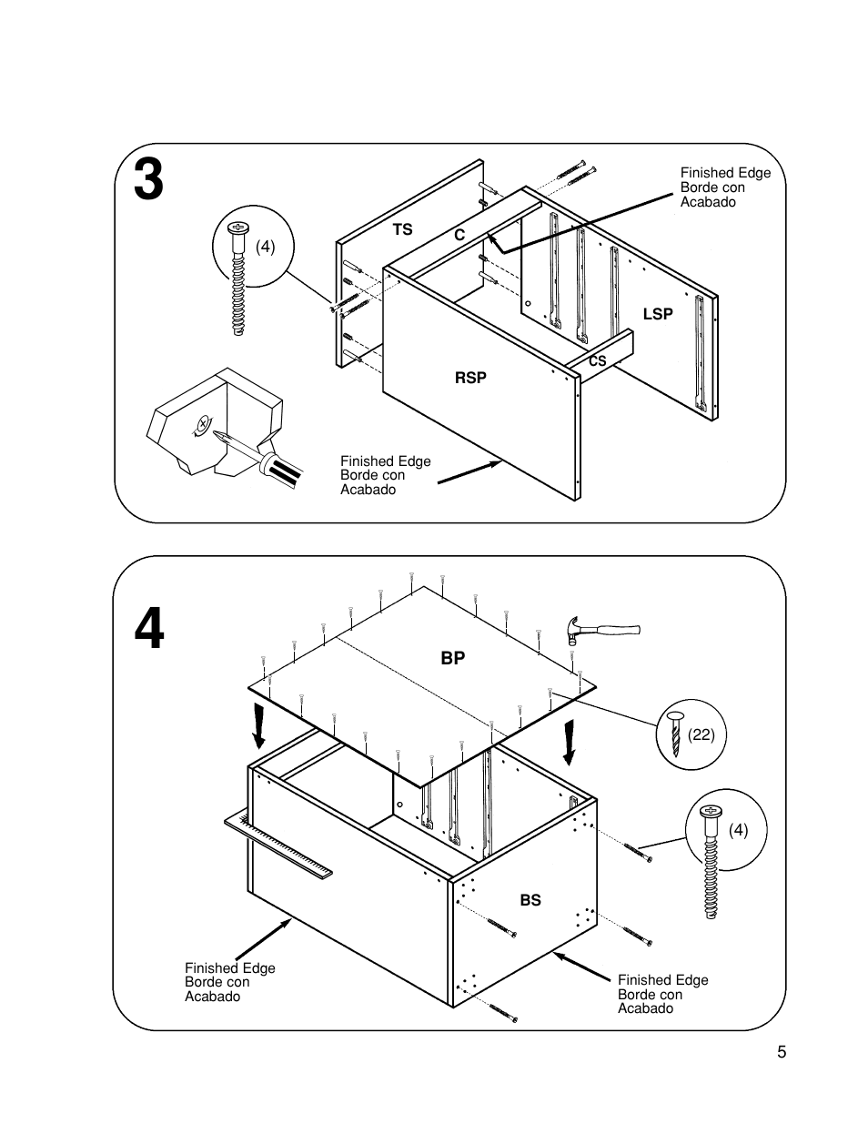 Closet Maid 12322 User Manual | Page 5 / 12