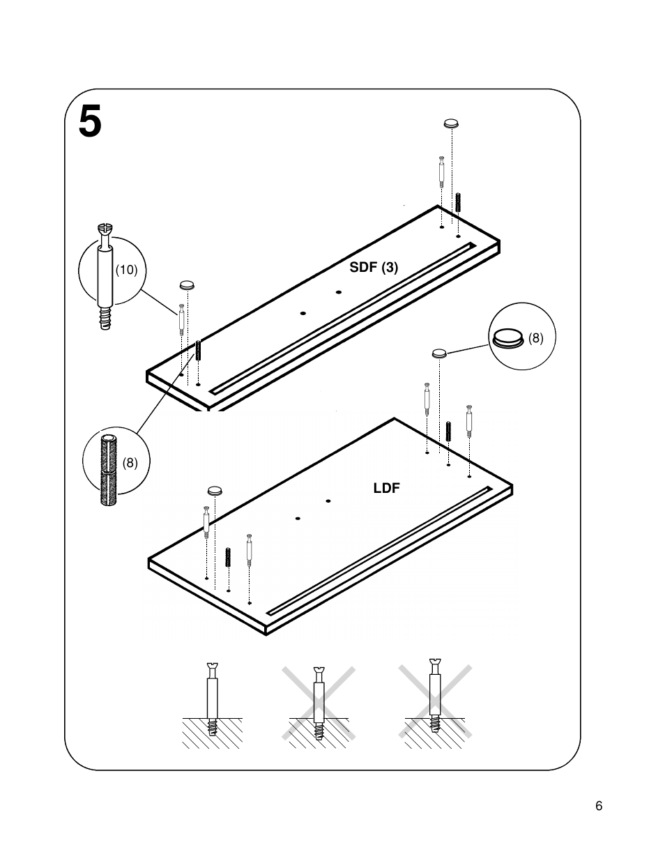 Closet Maid 12322 User Manual | Page 6 / 12