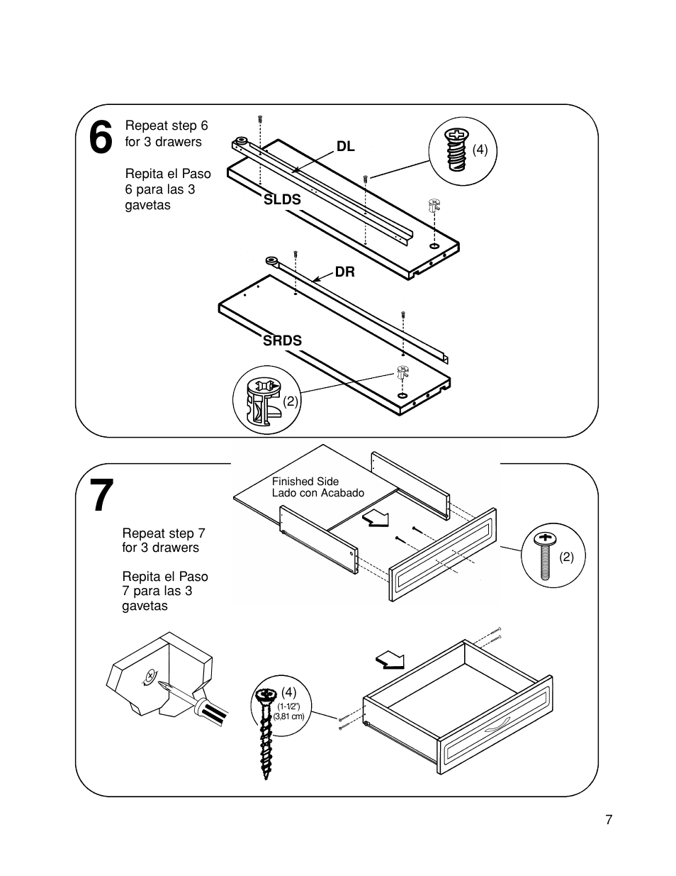 Closet Maid 12322 User Manual | Page 7 / 12