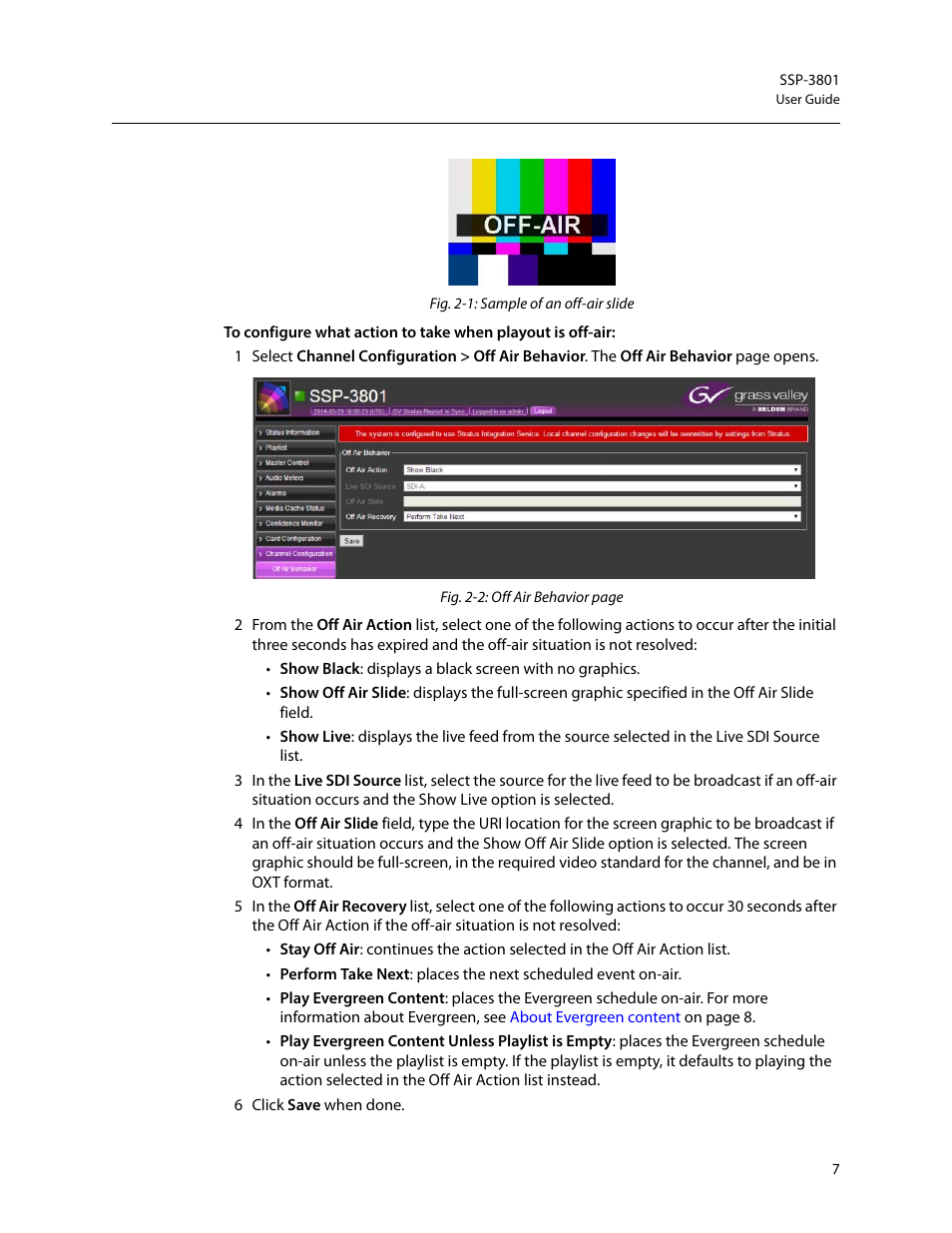 Grass Valley SSP-3801 User Guide v.1.3 User Manual | Page 11 / 79