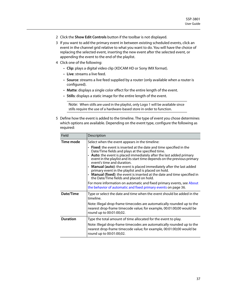 Grass Valley SSP-3801 User Guide v.1.3 User Manual | Page 41 / 79