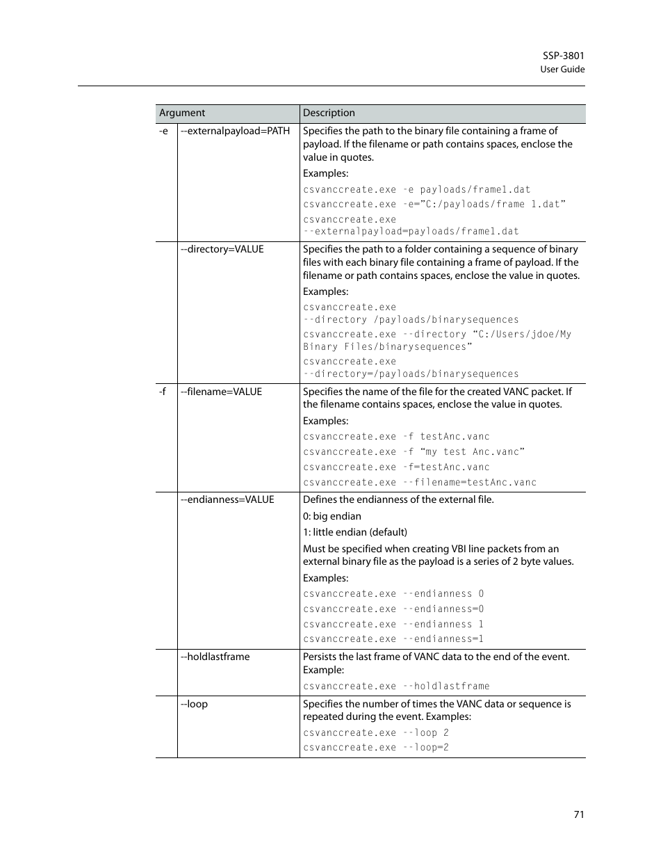 Grass Valley SSP-3801 User Guide v.1.3 User Manual | Page 75 / 79