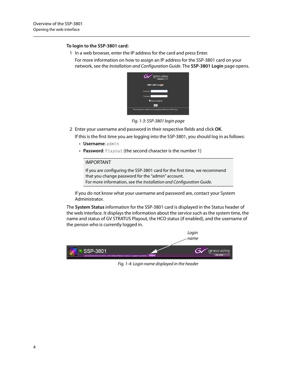 Grass Valley SSP-3801 User Guide v.1.3 User Manual | Page 8 / 79