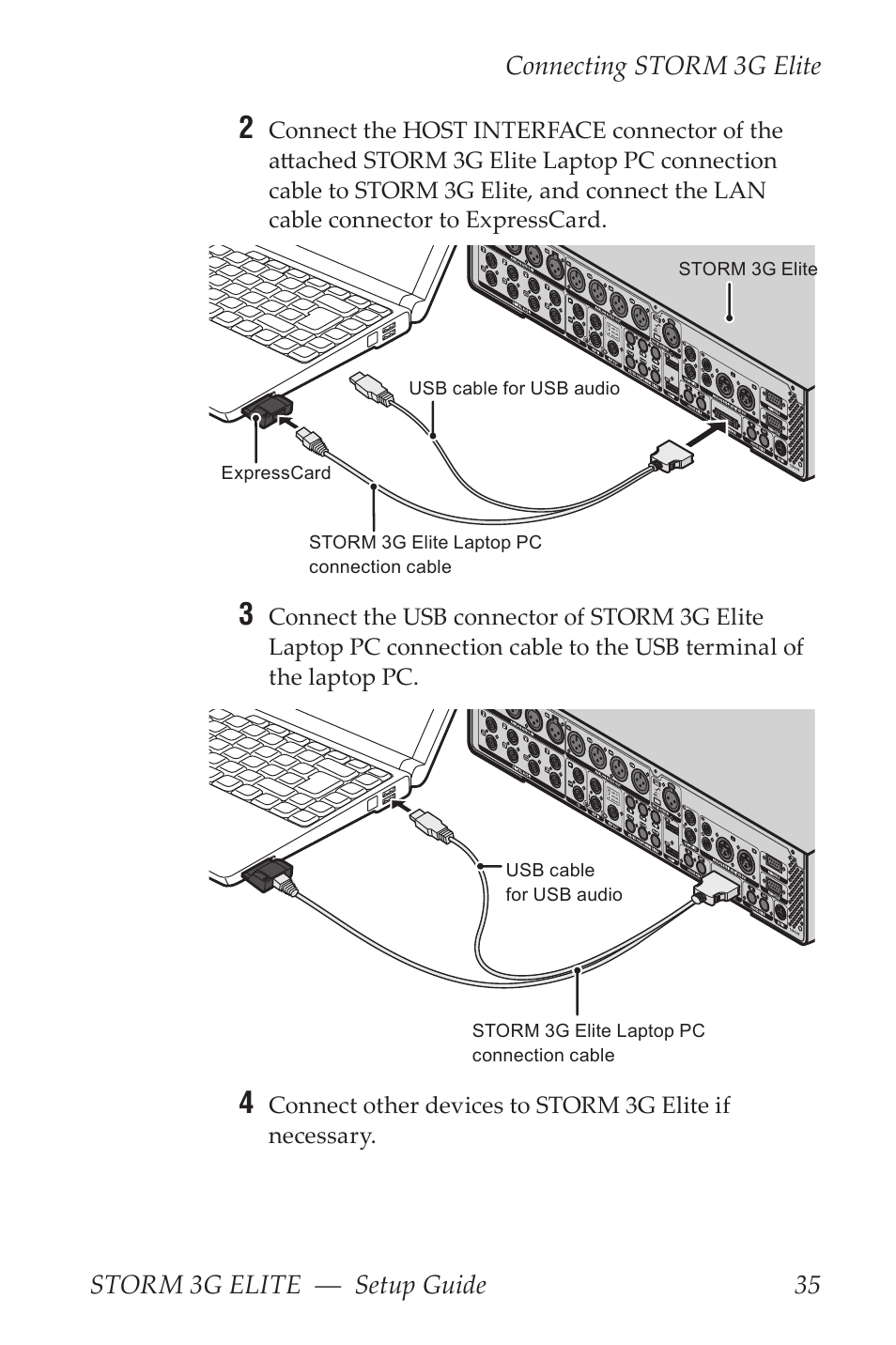 Grass Valley STORM 3G Elite User Manual | Page 35 / 77