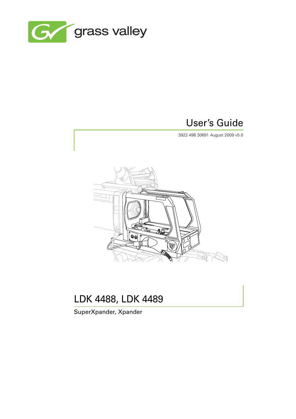 Grass Valley LDK 4488 User Manual | 46 pages