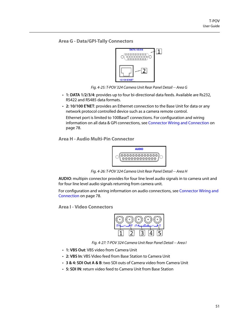 Grass Valley T-POV Bidirectional Robotic User Manual | Page 57 / 89