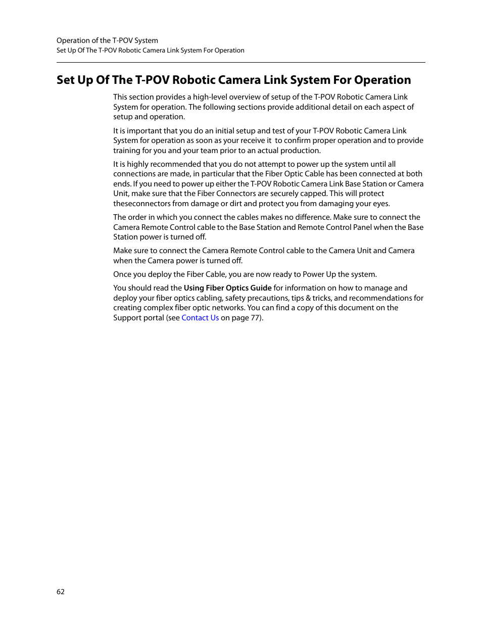 Grass Valley T-POV Bidirectional Robotic User Manual | Page 68 / 89