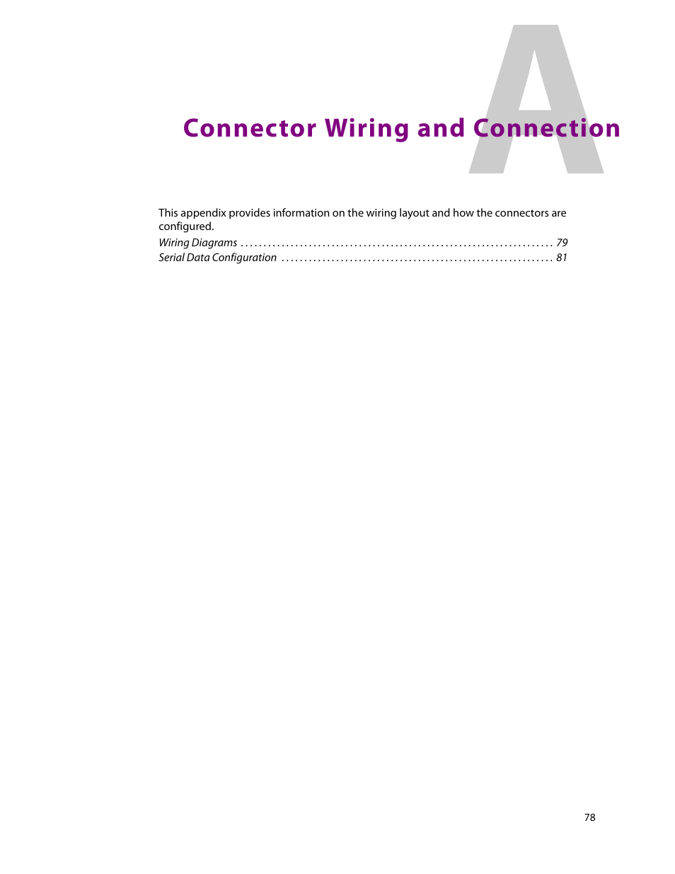 Appendix a: connector wiring and connection, D in, Connector wiring and | Connection, Connector wiring and connection, Connector wiring, And connection, N, see | Grass Valley T-POV Bidirectional Robotic User Manual | Page 84 / 89