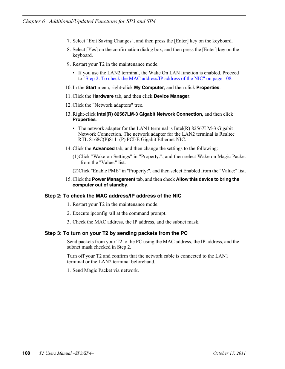 Grass Valley T2 Classic iDDR User Manual | Page 108 / 126