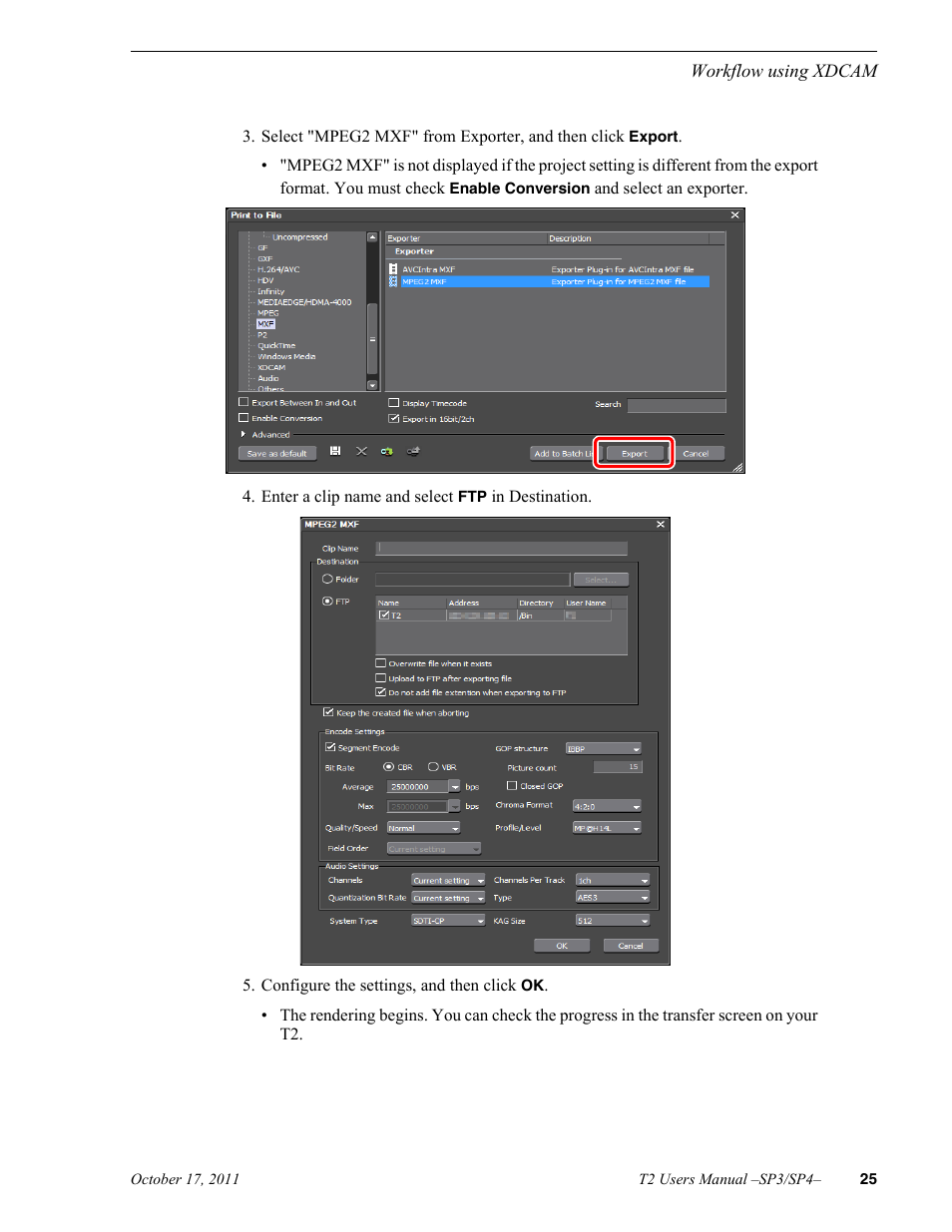 Grass Valley T2 Classic iDDR User Manual | Page 25 / 126