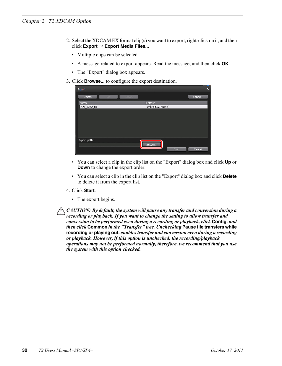 Grass Valley T2 Classic iDDR User Manual | Page 30 / 126