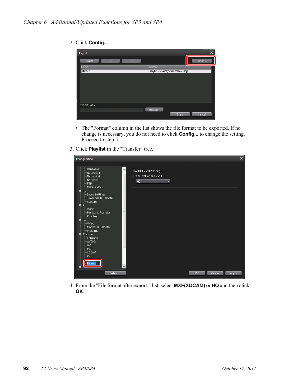 Grass Valley T2 Classic iDDR User Manual | Page 92 / 126