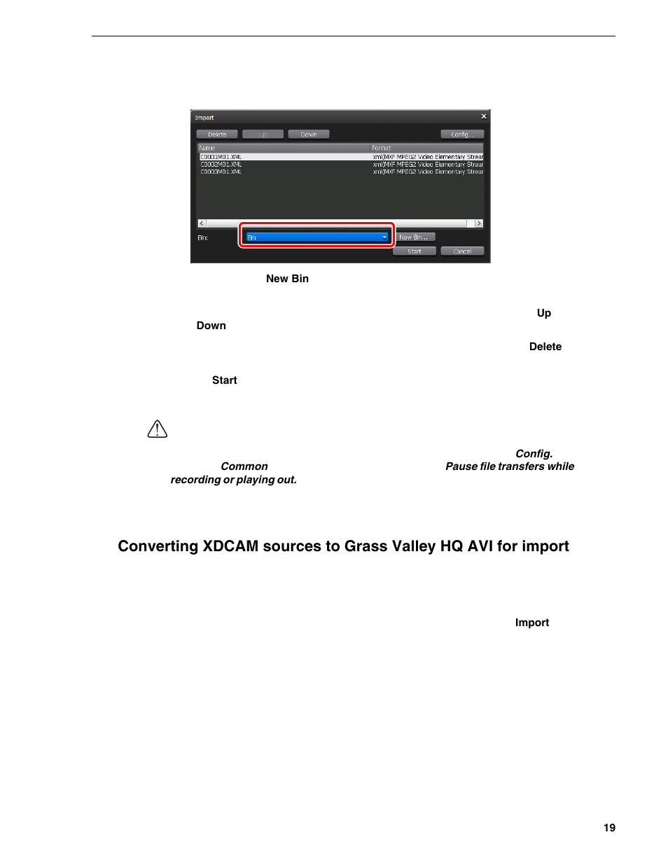 Grass Valley T2 Classic iDDR Addendum User Manual | Page 19 / 65