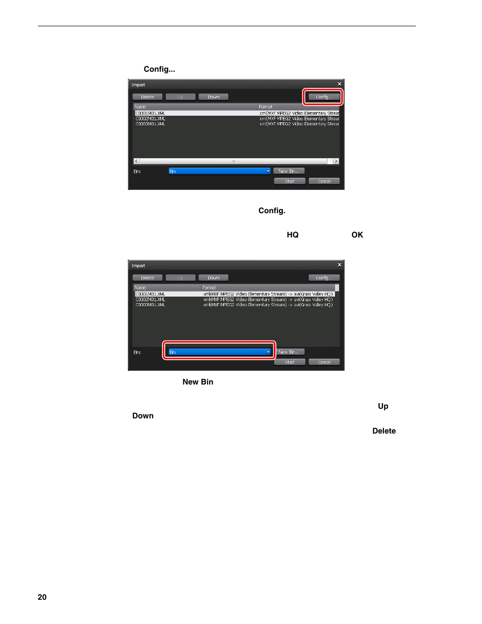 Grass Valley T2 Classic iDDR Addendum User Manual | Page 20 / 65