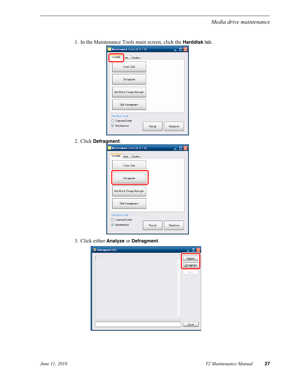 Grass Valley T2 Classic iDDR SP2 User Manual | Page 27 / 54