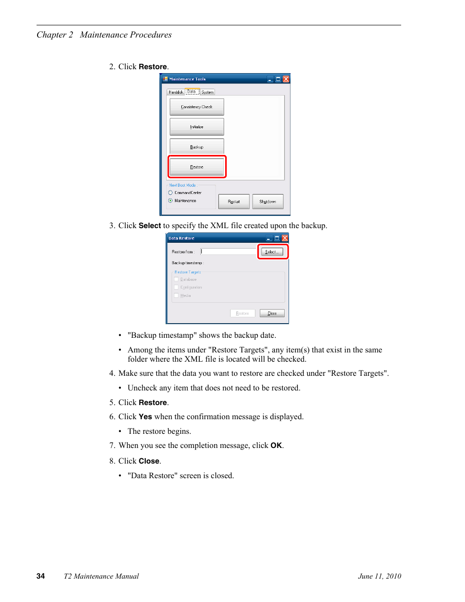 Grass Valley T2 Classic iDDR SP2 User Manual | Page 34 / 54