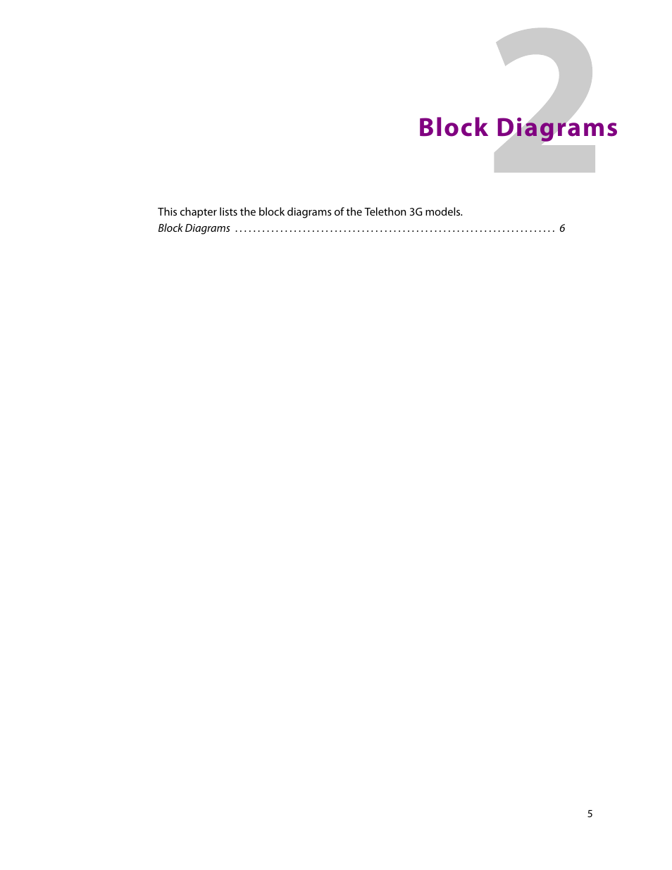 2 block diagrams, Block diagrams | Grass Valley Telethon 3G User Manual | Page 9 / 29