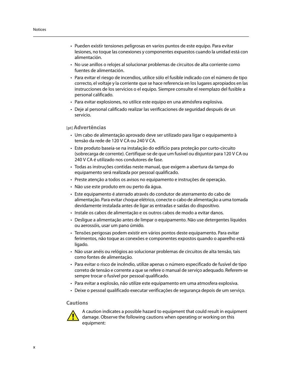 Grass Valley Thunder 80 v.1.0 User Manual | Page 10 / 65