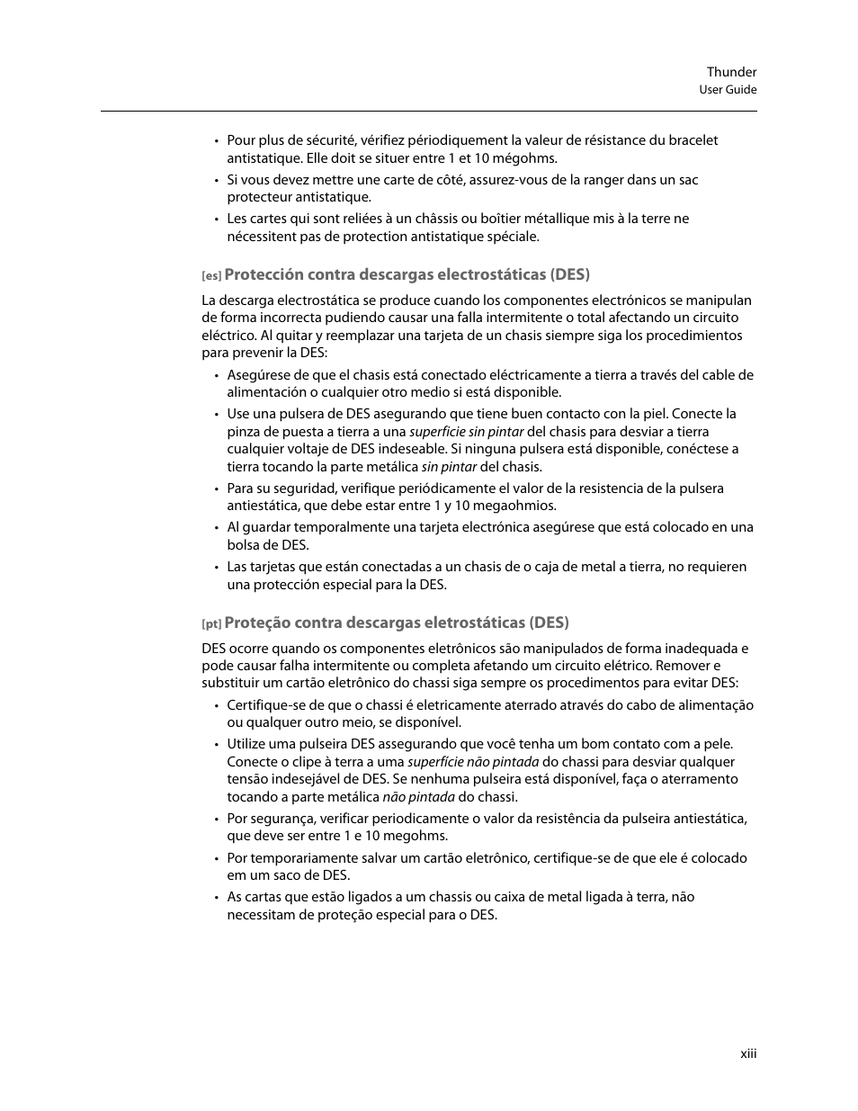 Grass Valley Thunder 80 v.1.0 User Manual | Page 13 / 65