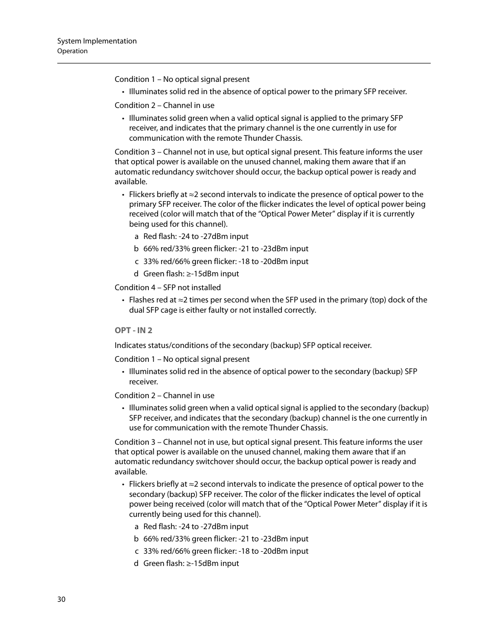 Grass Valley Thunder 80 v.1.0 User Manual | Page 46 / 65