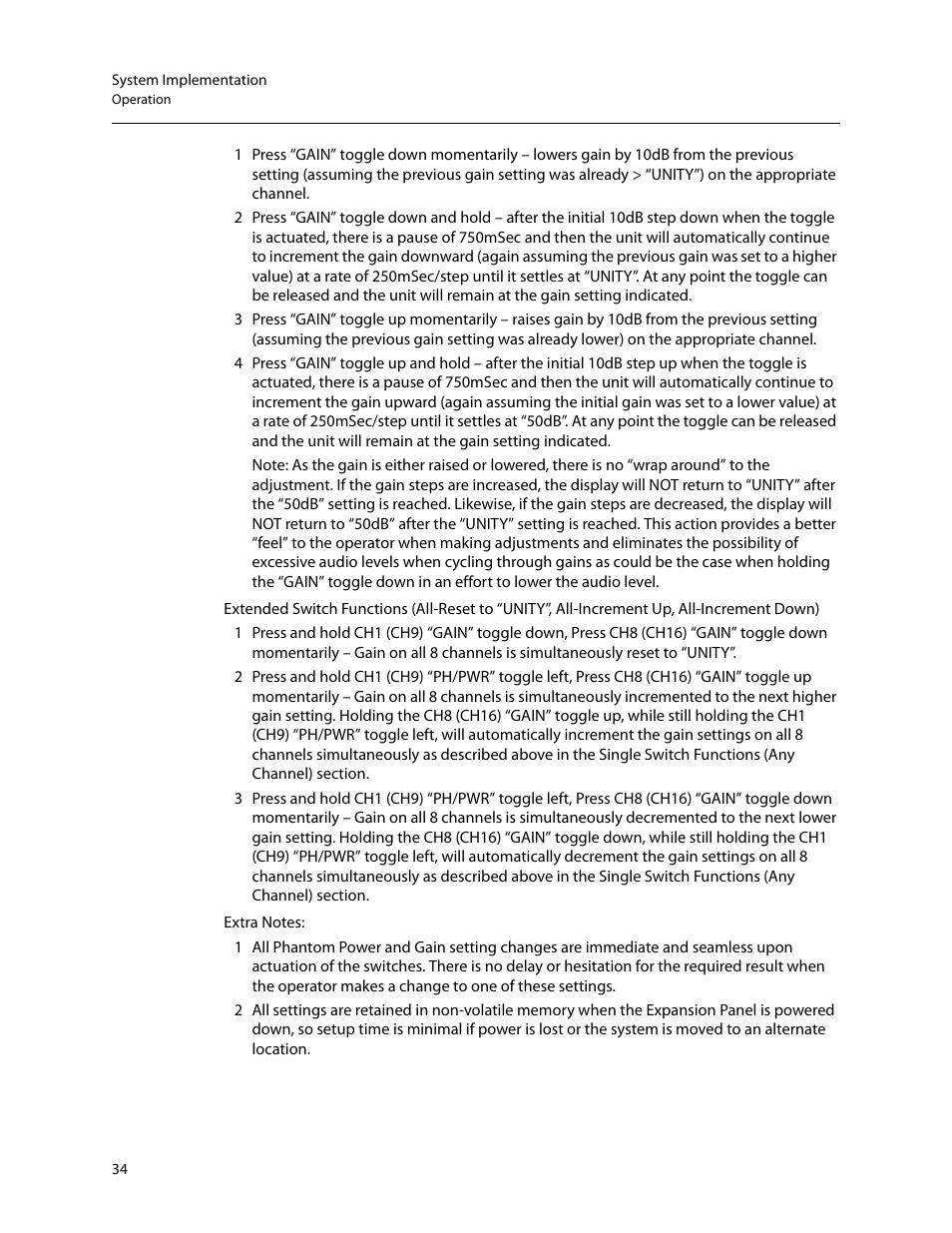 Grass Valley Thunder 80 v.1.0 User Manual | Page 50 / 65